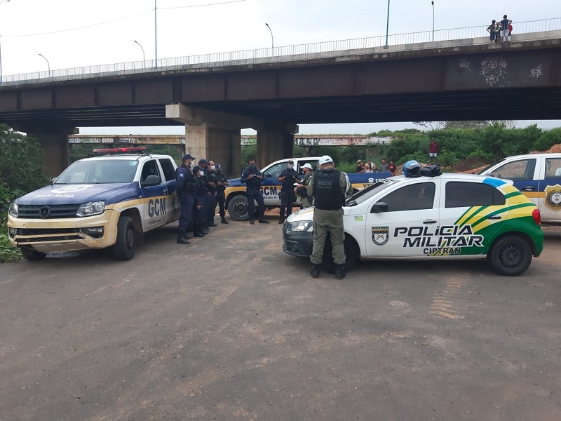 Guarda Municipal intercepta motociclistas que faziam rachas em Teresina